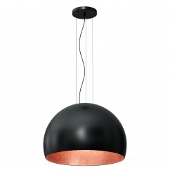 Lampa wisząca Luminex black/cooper 1625