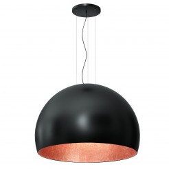 Lampa wisząca Luminex black/cooper 1627