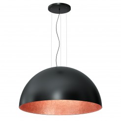 Lampa wisząca Luminex black/cooper 1630