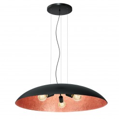 Lampa wisząca Luminex black/cooper 1632