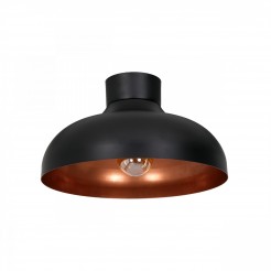 Plafon Luminex black/copper 1734