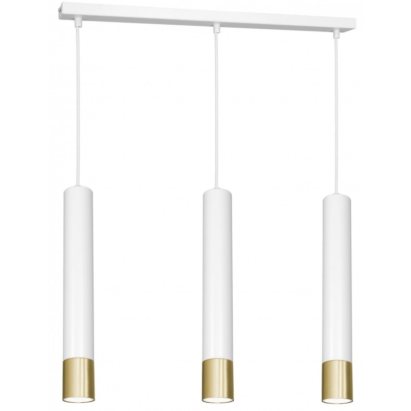 Lampa wisząca Luminex gold/white 1563