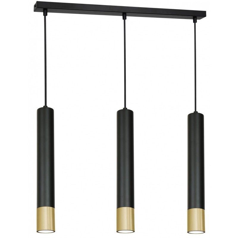 Lampa wisząca Luminex gold/black 1566