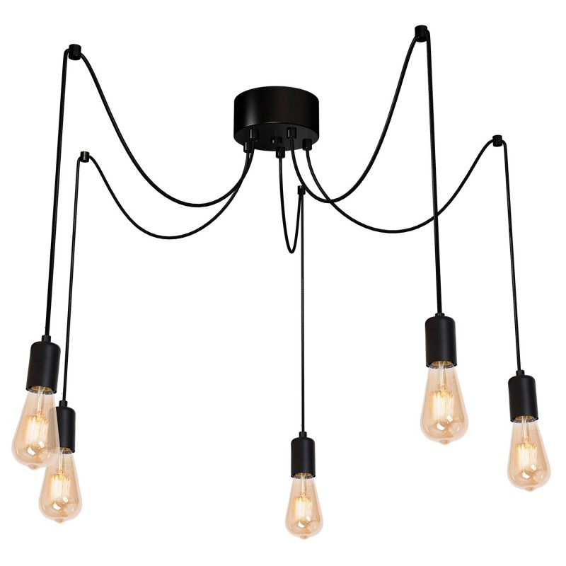 Żyrandol Luminex black 3950