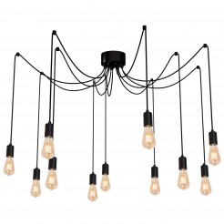 Żyrandol Luminex black 4015