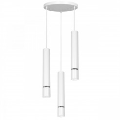 Lampa wisząca Luminex white/chrome 5144