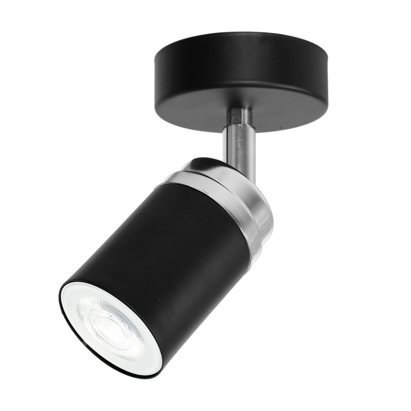 Plafon Luminex black/chrome 5145