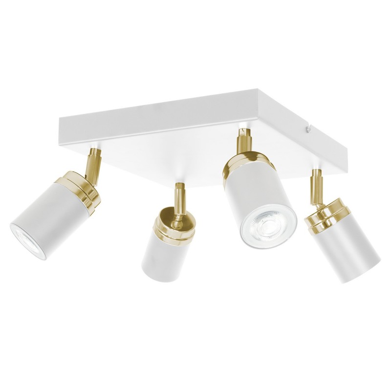 Plafon Luminex white/gold 5157