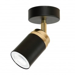 Plafon Luminex black/gold 5163