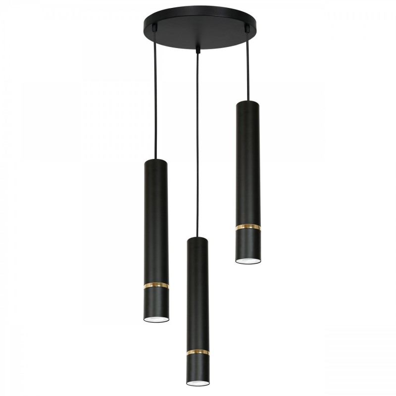 Lampa wisząca Luminex black/gold 5171