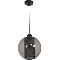 Lampa wisząca Luminex black/smoke 8259