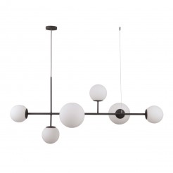 Żyrandol Italux black PND-31221-6A-SBL