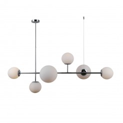 Żyrandol Italux chrom PND-31221-6B-CH