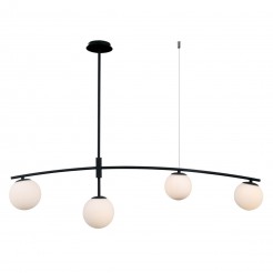 Żyrandol Italux black PND-31322-4A-SB