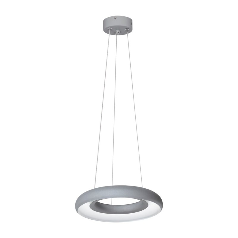 LAMPA WISZĄCA RONDO GREY 12W LED ML419