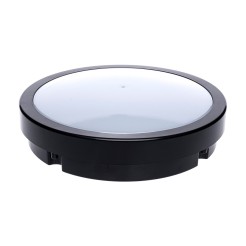 PLAFON LED 18W 3000K CZARNY IP65 EKP712