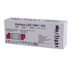 ZASILACZ LED 15W IP44 EKZAS746