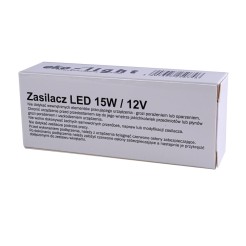 ZASILACZ LED 15W IP44 EKZAS746