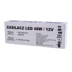 ZASILACZ LED 48W IP44 EKZAS027