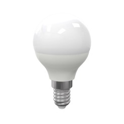 Żarówka LED 7W E14 G45 Kulka. Barwa: Ciepła EKZA5827