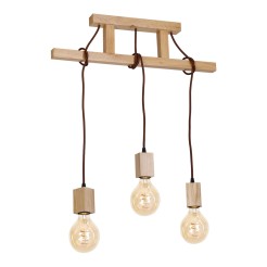 FSC 100% Lampa Wisząca JACK 3xE27 FSC100%MLP582