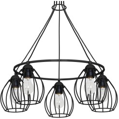 Lampa Wisząca DON BLACK 5xE27 MLP751