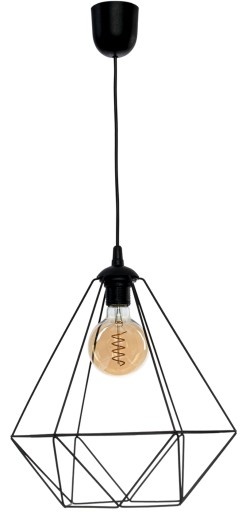 Lampa wisząca BASKET BLACK 1xE27 MLP7214