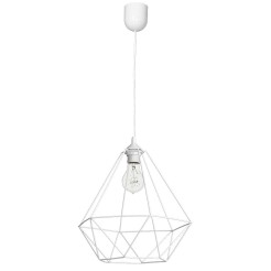 Lampa wisząca BASKET WHITE 1xE27 MLP7212