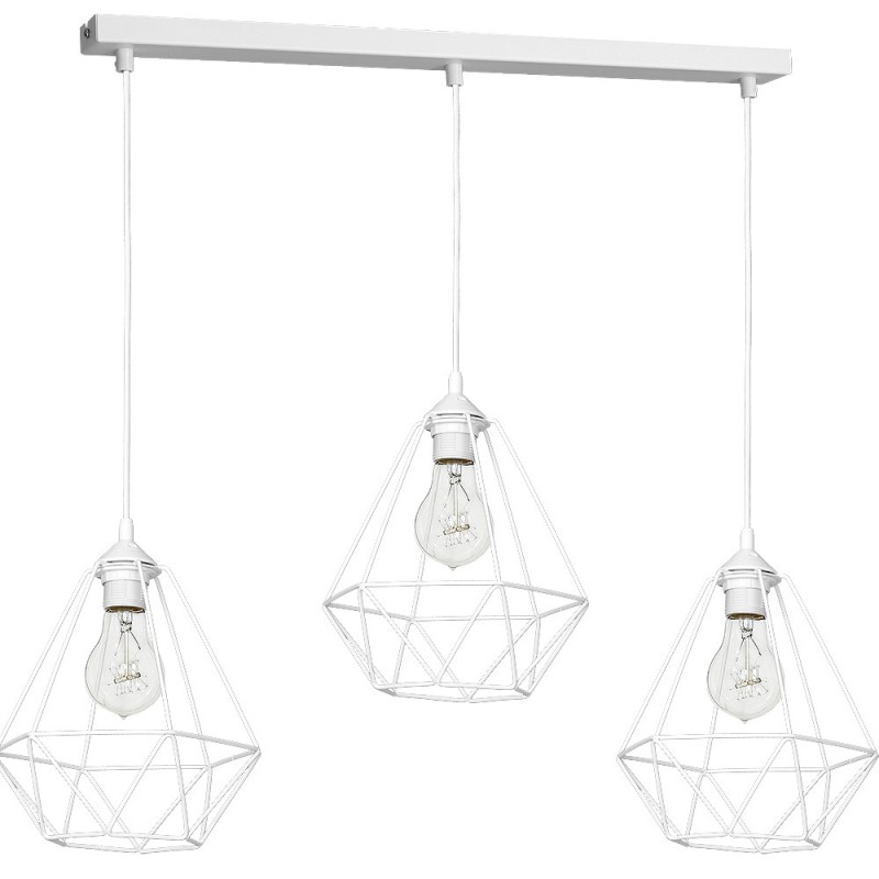 Lampa wisząca BASKET WHITE 3xE27 MLP7213