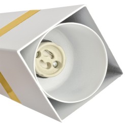 Lampa wisząca VIDAR WHITE/GOLD 3xGU10 MLP6276