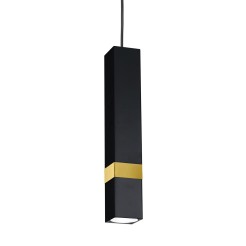 Lampa wisząca VIDAR BLACK/GOLD 1xGU10 MLP6279