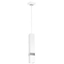 Lampa wisząca VIDAR WHITE/CHROME 1xGU10 MLP6283