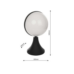 Lampa ogrodowa stołowa CIRCULO 1xE27 EKO6643