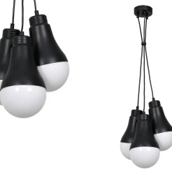 Lampa wisząca HELIOS BLACK 3xE14 40W MLP6470