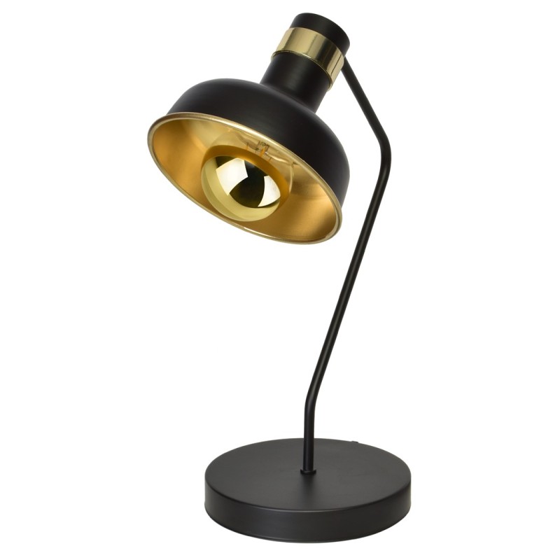 Lampa biurkowa MARGO BLACK/GOLD 1E27 MLP6213