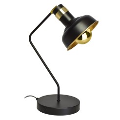 Lampa biurkowa MARGO BLACK/GOLD 1E27 MLP6213