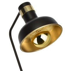 Lampa biurkowa MARGO BLACK/GOLD 1E27 MLP6213