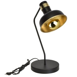 Lampa biurkowa MARGO BLACK/GOLD 1E27 MLP6213