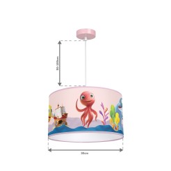 Lampa wisząca OŚMIORNICA LOLA MiniMini 1xE27 MLP6801