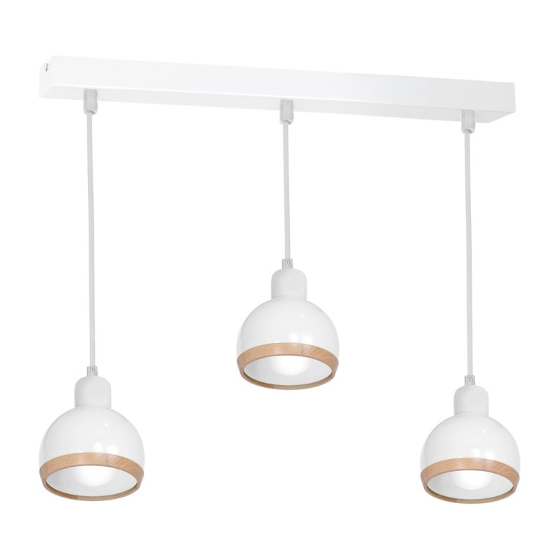 Lampa wisząca OVAL WHITE 3xE27 MLP7044