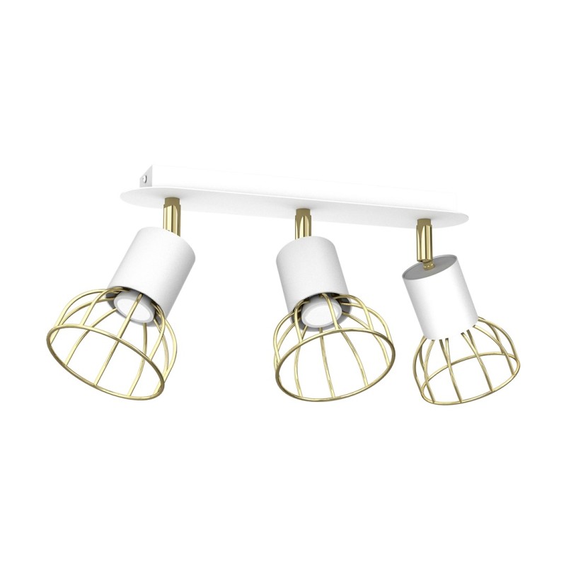 Lampa sufitowa DANTE White/Gold 3xGU10 MLP7252