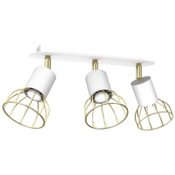 Lampa sufitowa DANTE White/Gold 3xGU10 MLP7252