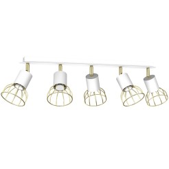 Lampa sufitowa DANTE White/Gold 5xGU10 MLP7253