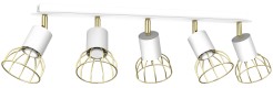 Lampa sufitowa DANTE White/Gold 5xGU10 MLP7253