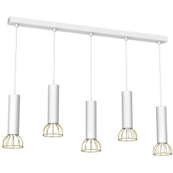 Lampa wisząca DANTE White/Gold 5xGU10 MLP7256