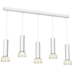 Lampa wisząca DANTE White/Gold 5xGU10 MLP7256