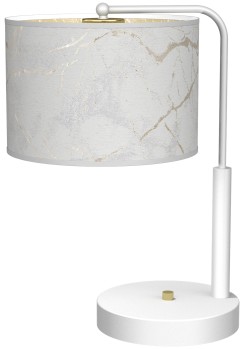 Lampka nocna SENSO White/Gold 1xE27 MLP7310