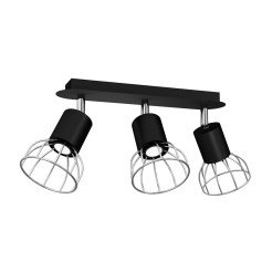 Lampa Sufitowa DANTE BLACK/SILVER 3xGU10 MLP7357