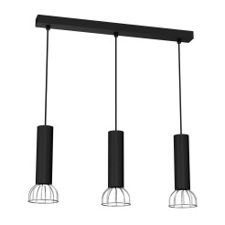 Lampa Wisząca DANTE BLACK/SILVER 3xGU10 MLP7360