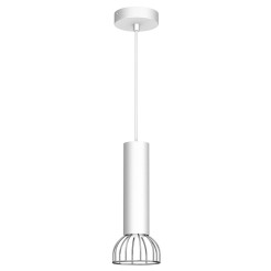 Lampa Wisząca DANTE SILVER 1xGU10 MLP7365